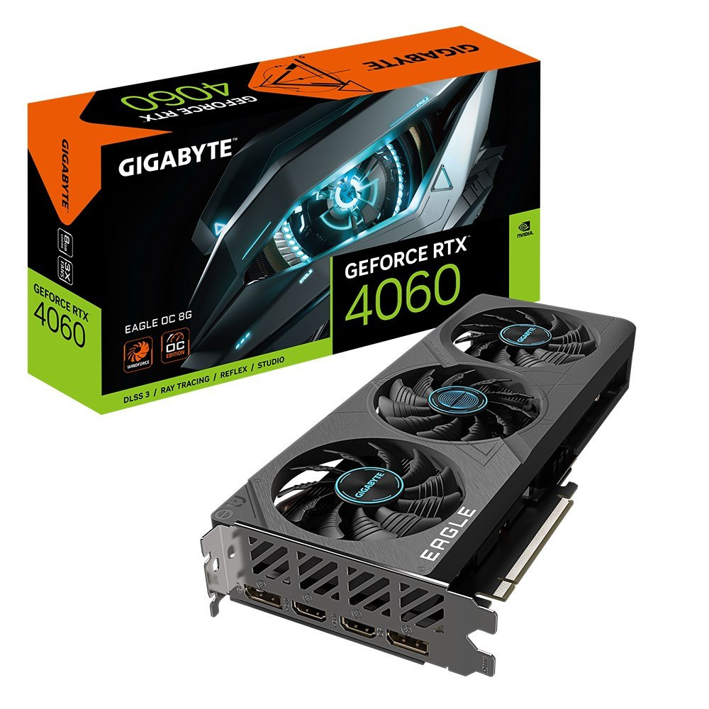 Grafická karta Gigabyte GeForce Rtx 4060 Eagle Oc 8GB GDDR6