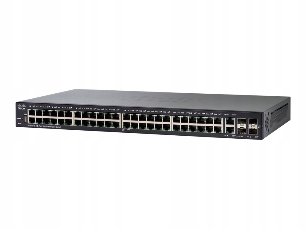 Nový SF350-48-K9-EU Cisco SF350-48 48-port 10/100