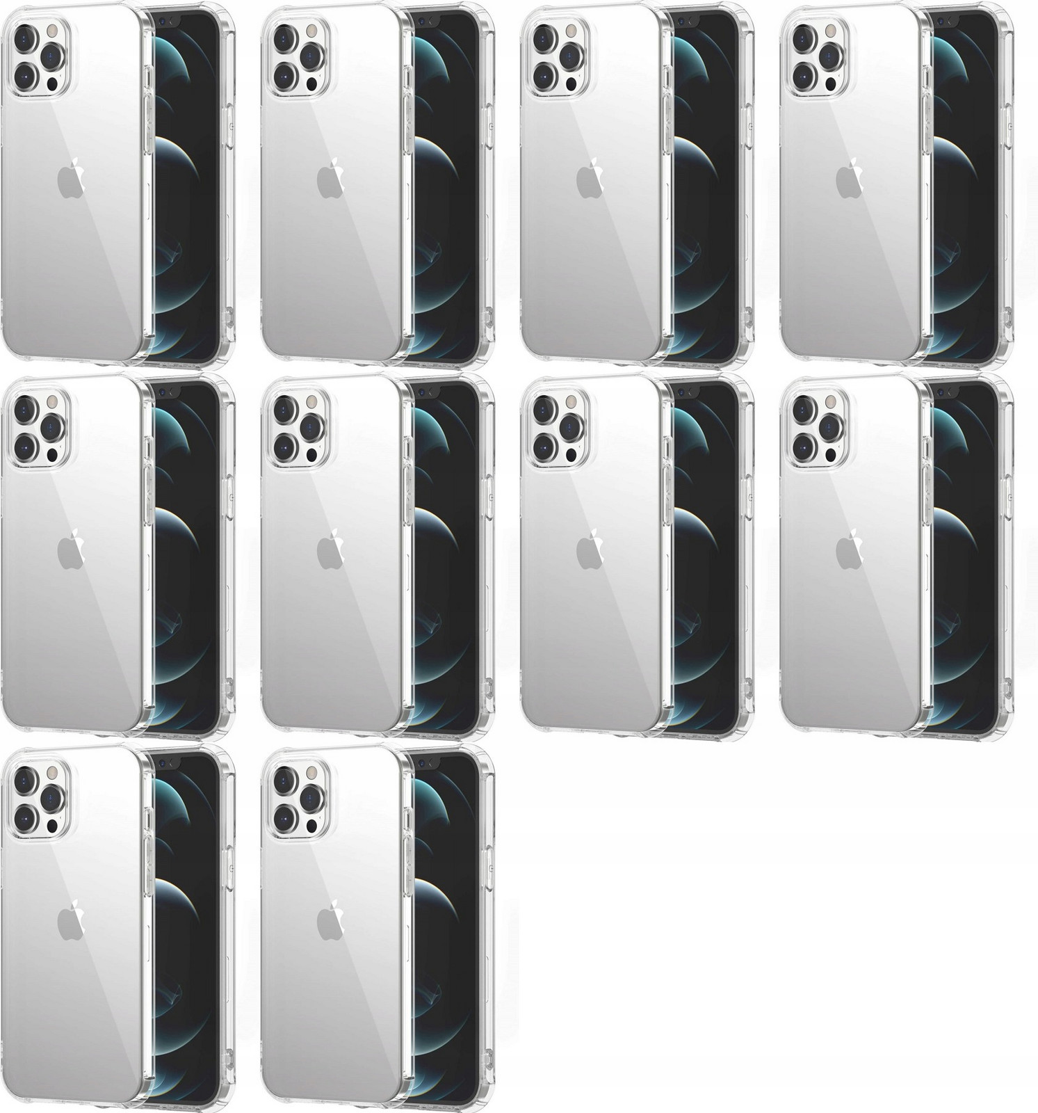 10x Pouzdro Silikonové Iphone 12 Pro Max 6,7