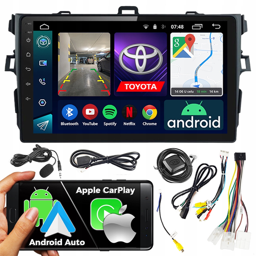Ncs Autorádio RS-305 Toyota Corolla E15 2007-2014 Android Navigace