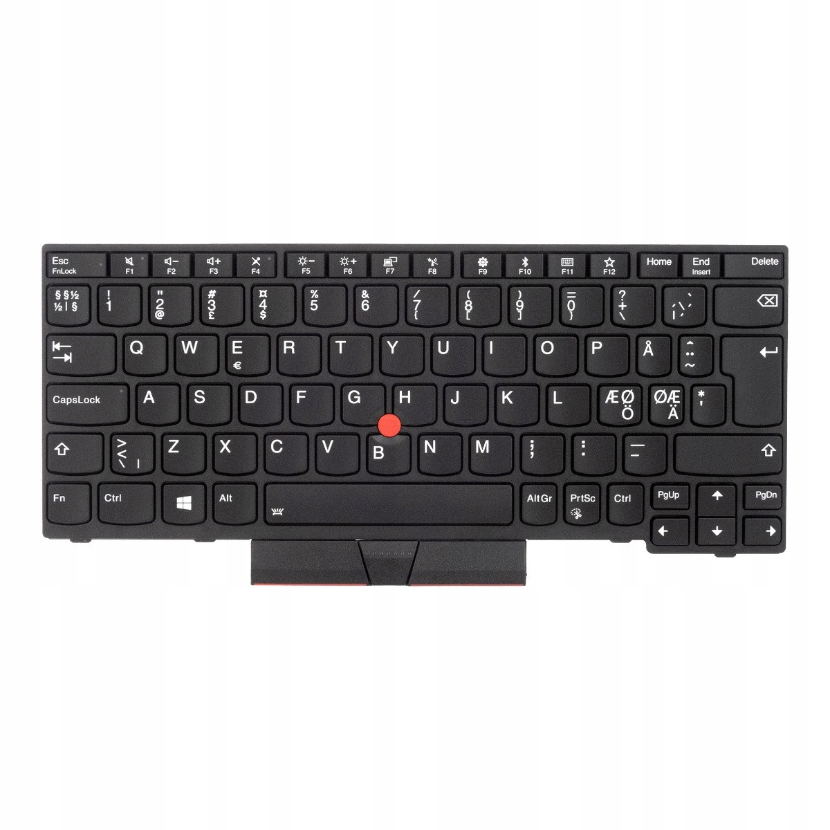 Klávesnice Lenovo 01YP159 SN20P33870 Nordic Qwerty Thinkpad X280