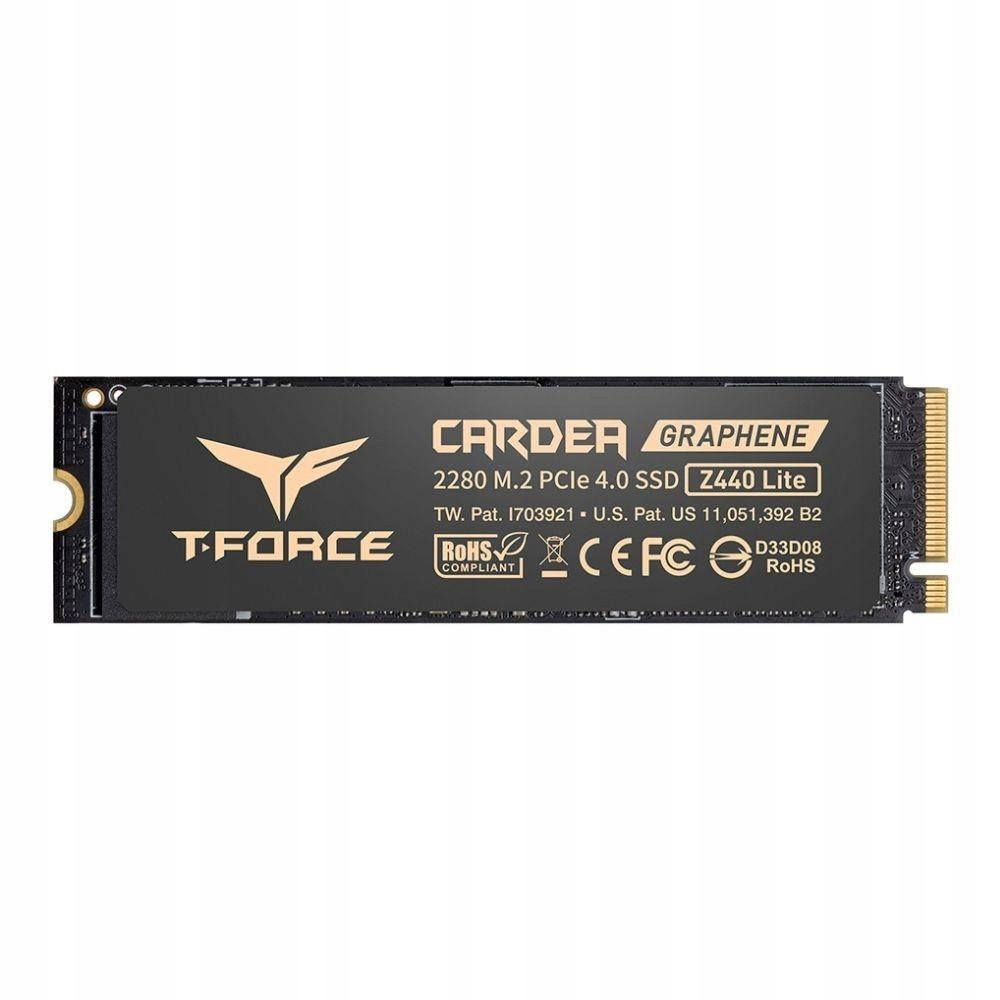 Ssd disk Team Group T-force Cardea Z440 Lite 500GB M.2 PCIe NVMe Gen4 x4 22