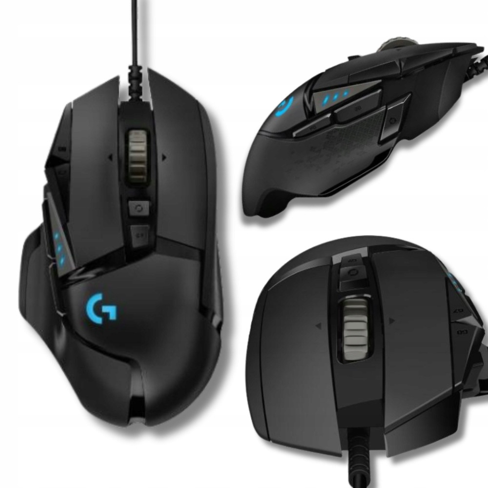 Přesná drátová Herní Myš myš Logitech High Performance Gamer