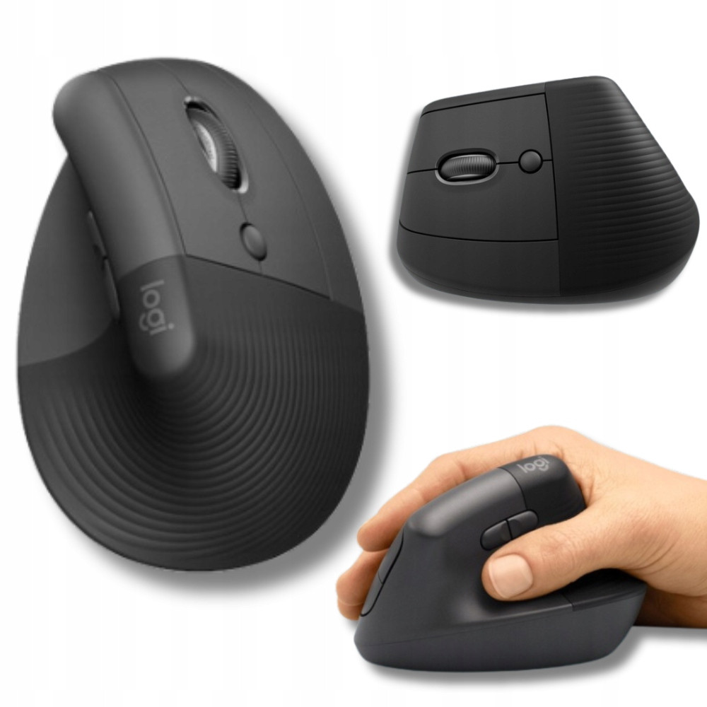 Bezdrátová počítačová Myš myš Logitech Ergonomická optická