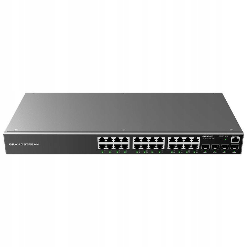 Grandstream Gwn 7803 24GE 4SFP spravovatelný switch L2+ Síť Přepínače