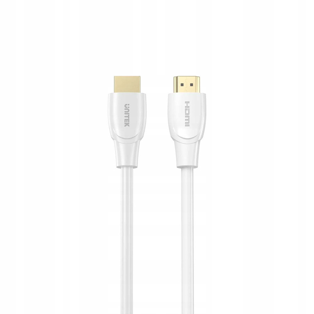 Unitek Hdmi kabel 1.4 4K 30Hz bílý 15m, Hdr, Hdcp 2.2, Arc, Edid