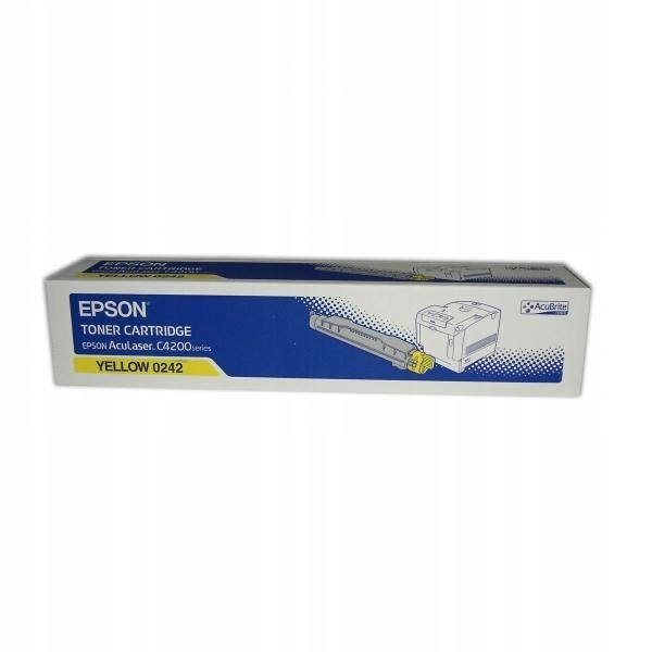 Epson originální toner C13S050242, yellow, 8500s