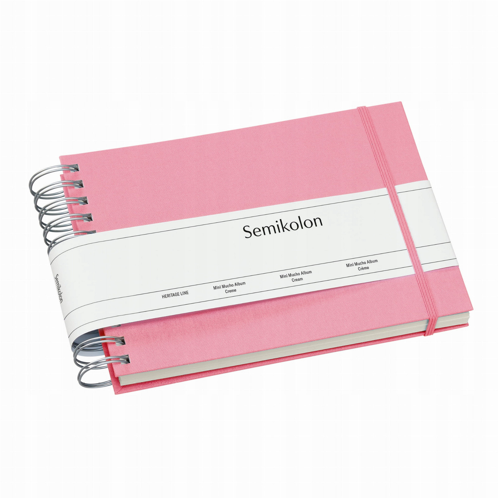 Album Semikolon Mini Mucho krémové kartičky, plameňák