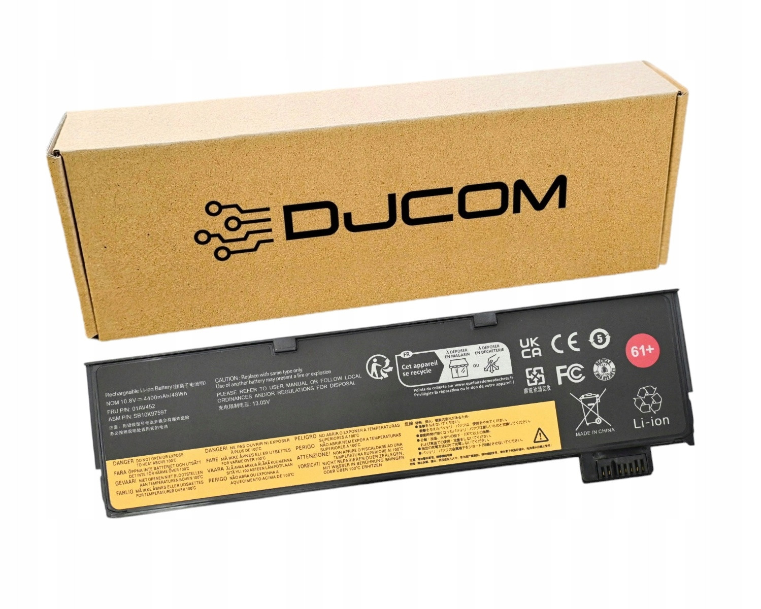 Baterie 01AV425 pro Lenovo ThinkPad T470 T480 T570 T580 A475 A485 P51S P52S