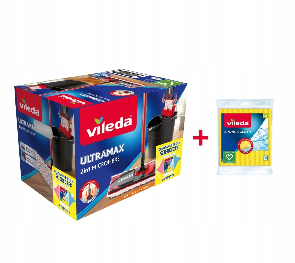 Vileda Mop Ultramax Box utěrky