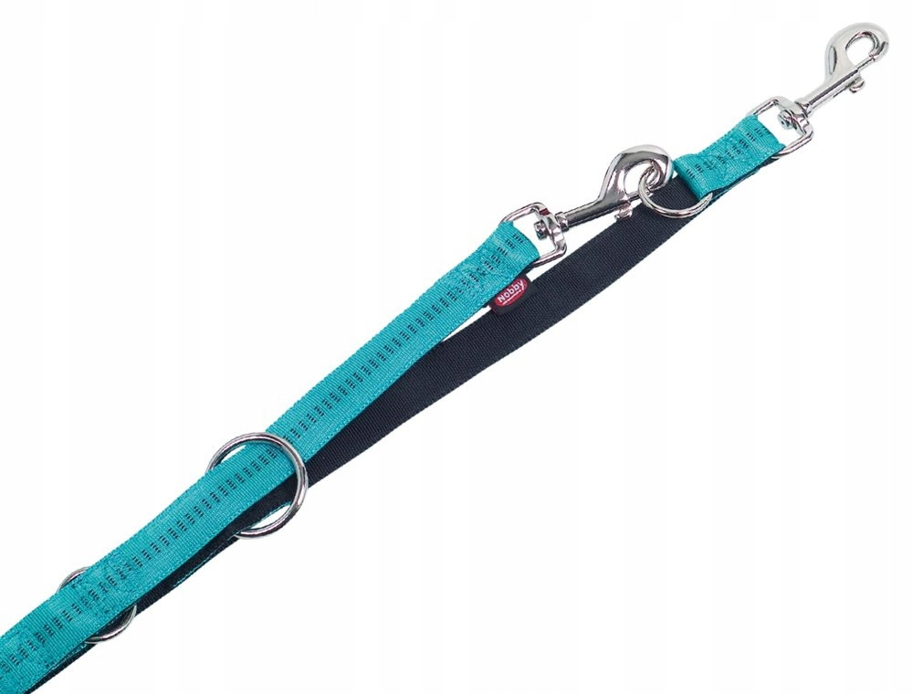 vodítko oft Grip Leash Turquoise 2 Nobby