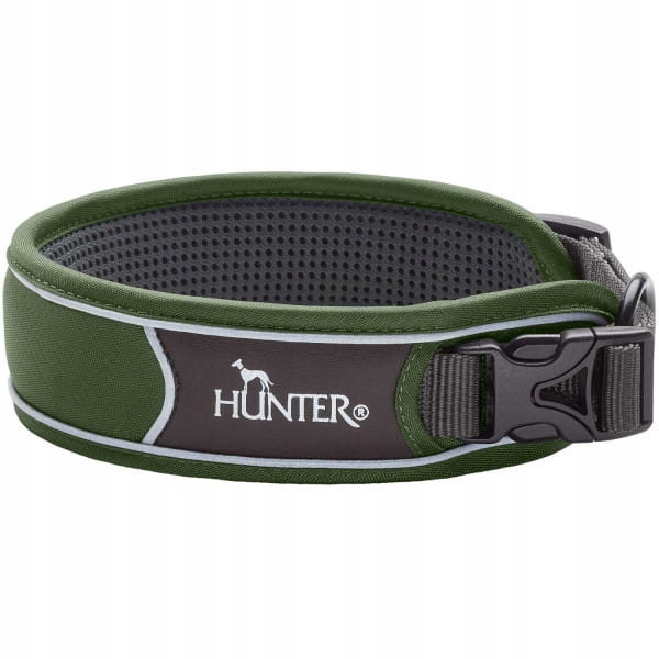 Obojek Divo XL zeleno šedý Hunter 67598