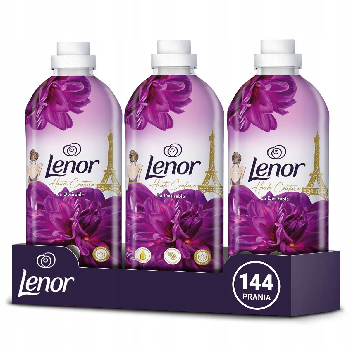 Sada Lenor změkčující aviváž La Desirable 144 praní 3x1,2L