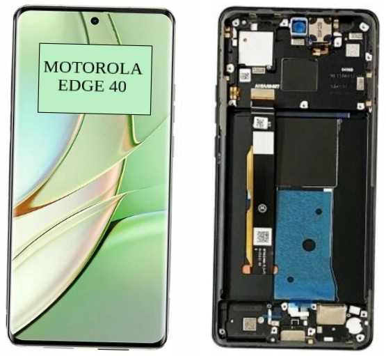 Dotykový Displej LCD Displej Motorola Edge 40 XT2303-2 Rámeček Oled