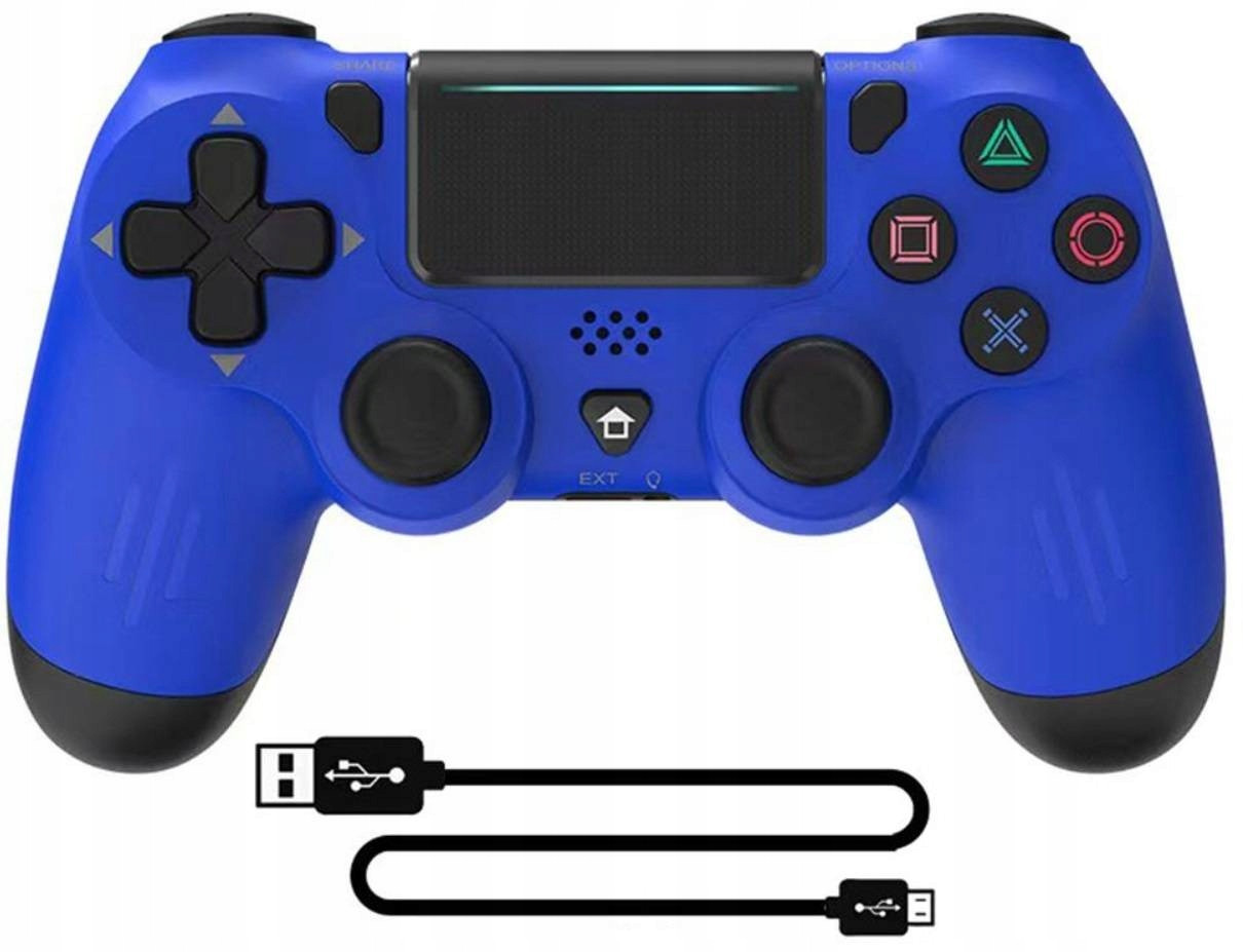 Bezdrátový Pad Ovladač pro PS4 PlayStation 4 Vibrační funkce Červená