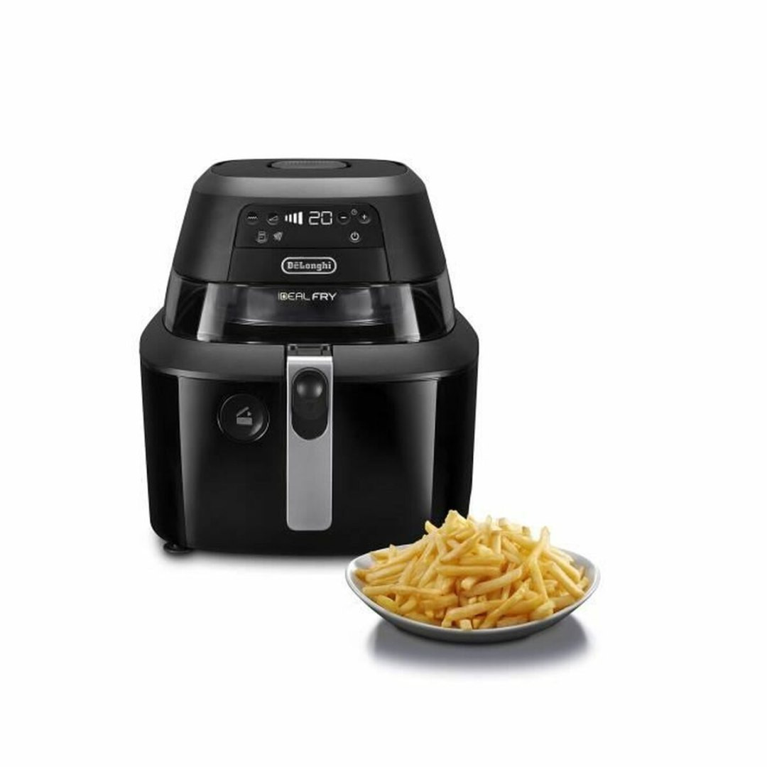 Horkovzdušná fritéza DeLonghi 1400 W Černá 1 L