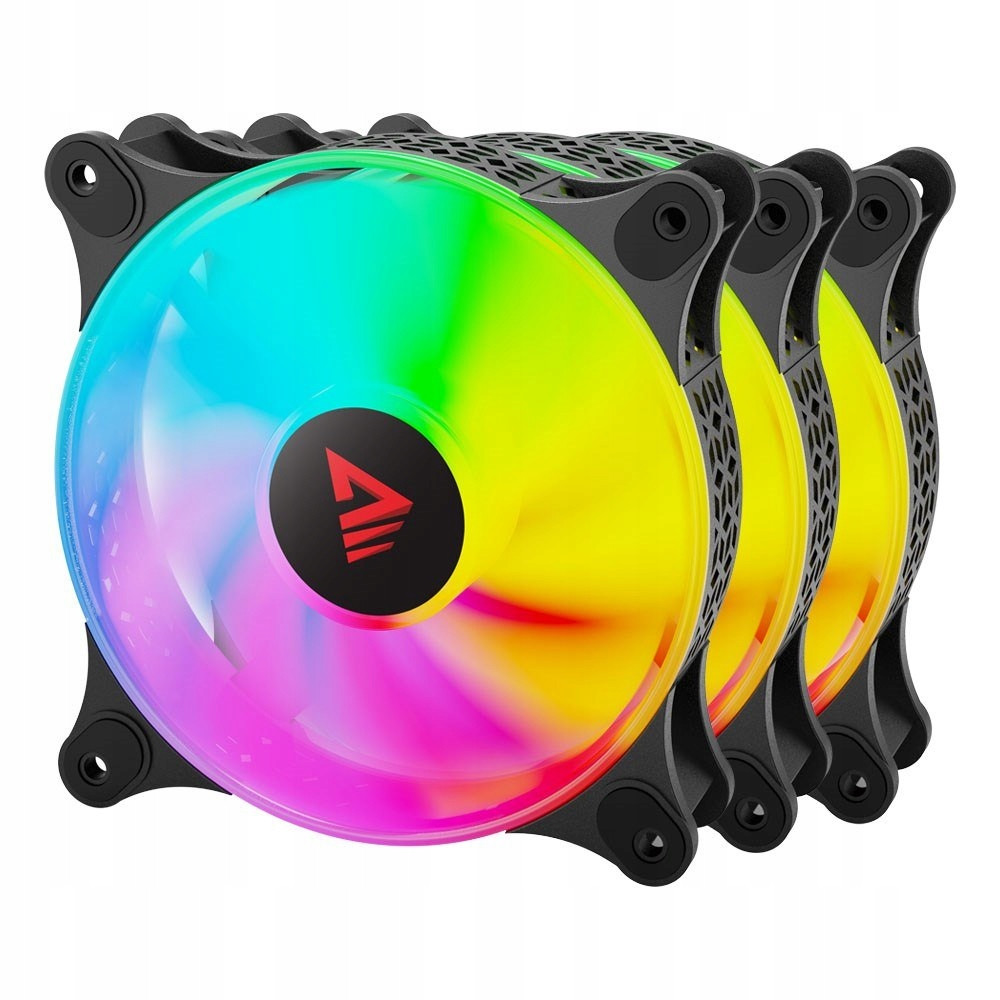 Ventilátor Blast Fan Set 3 x 120mm Argb 3-pin 5V, 4-pin 12V