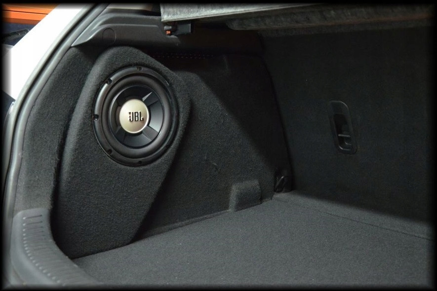 Box Pouzdro Mazda 3 2003-2009 Subwoofer Na Reproduktor 20cm 8