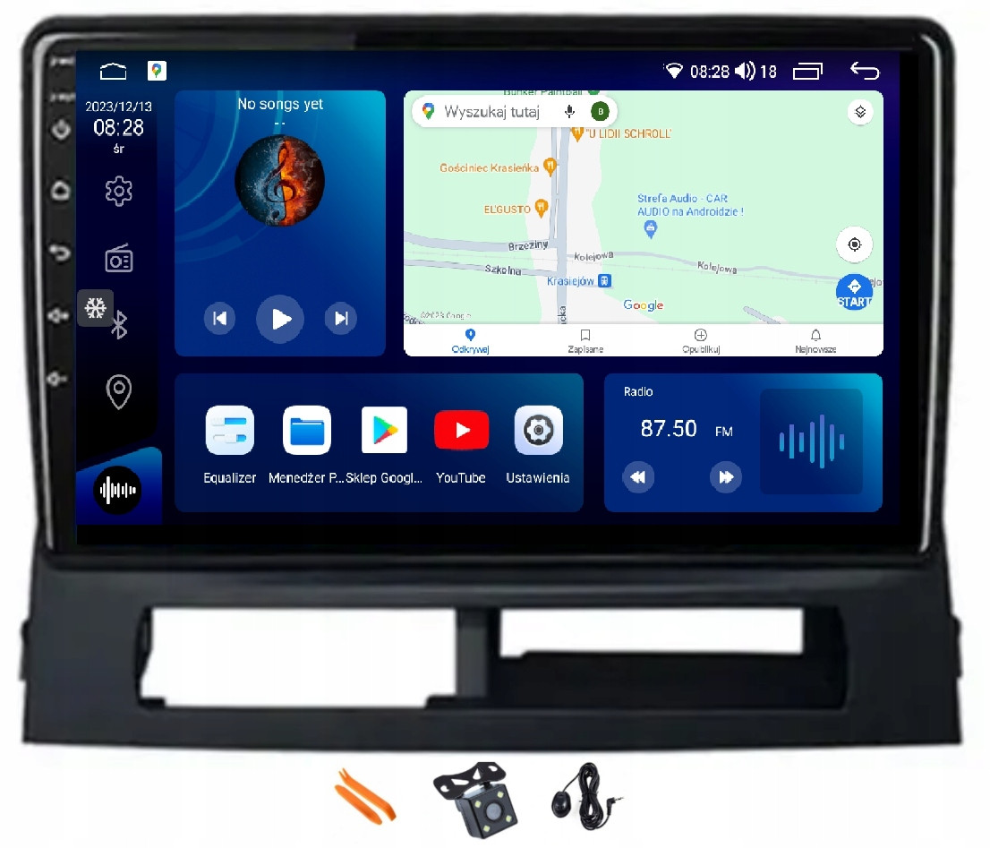 Radio Android Navigace Qled Carplay Lte Gps Dsp Toyota Prius 03-09