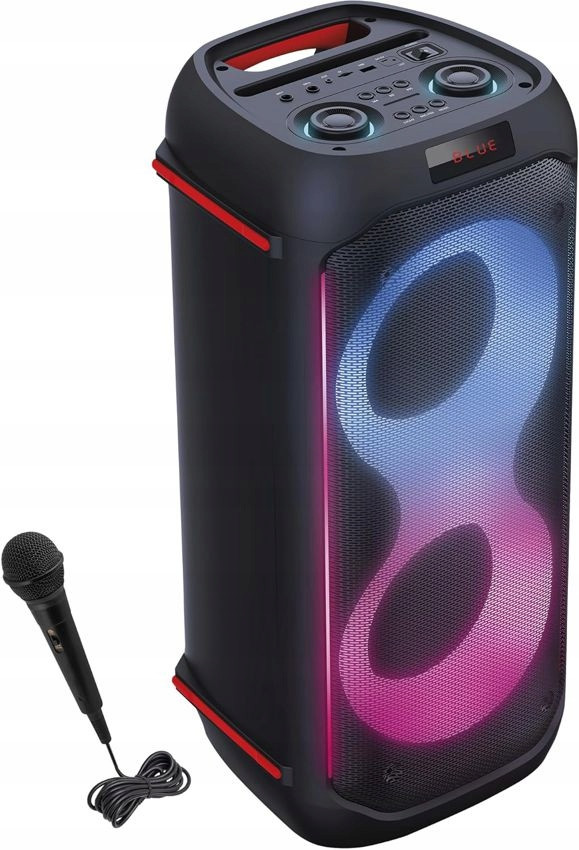 Reproduktor Maginon PS-60 Aux Bluetooth Sd Usb Karaoke Led Akumulátor 60W Rms