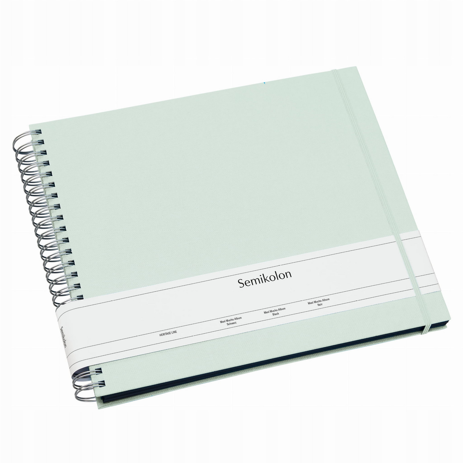 Album Semikolon Maxi Mucho černé listy, moss