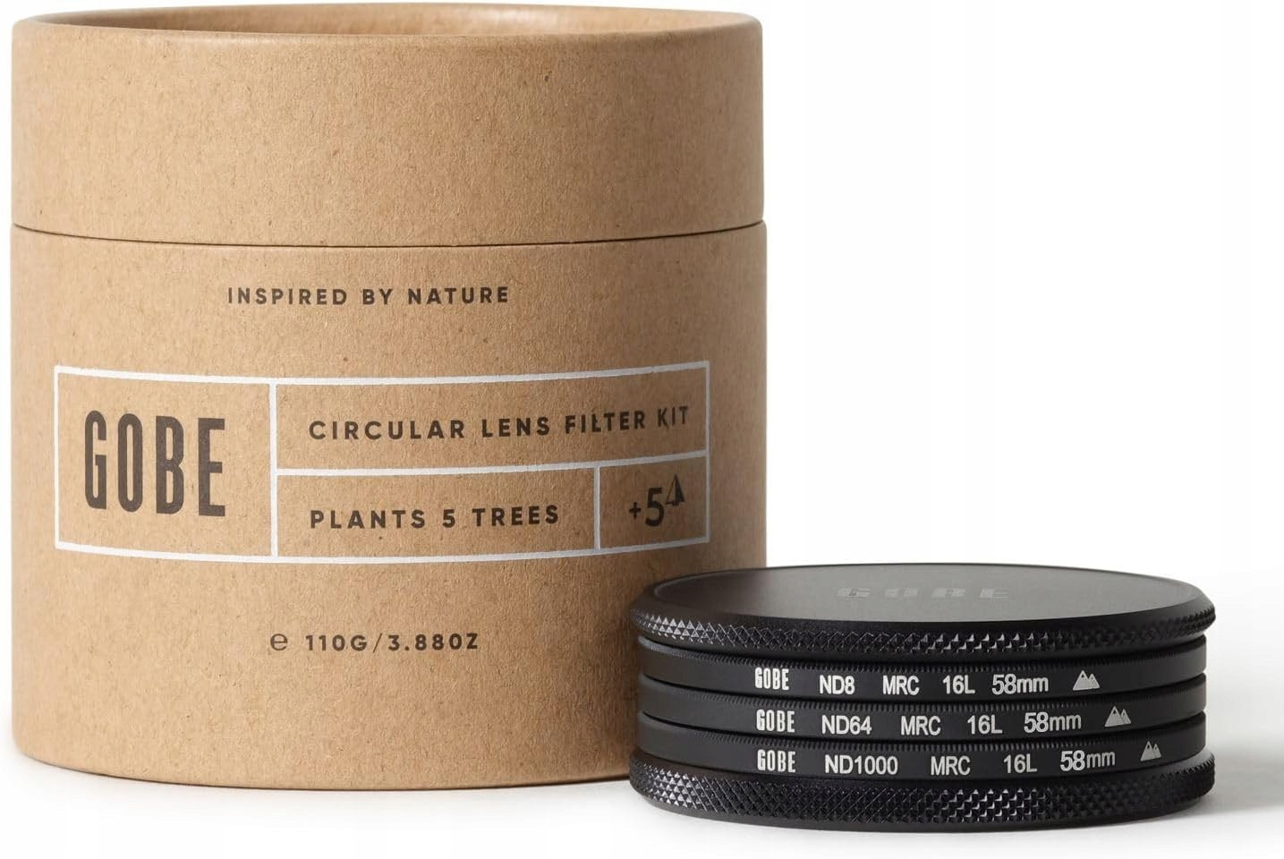 Sada filtrů pro objektiv Gobe 58mm ND8/ND64/ND1000