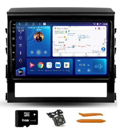 Radio Android Navigace Qled Carplay 128GB Lte Toyota Land Cruiser 2016-