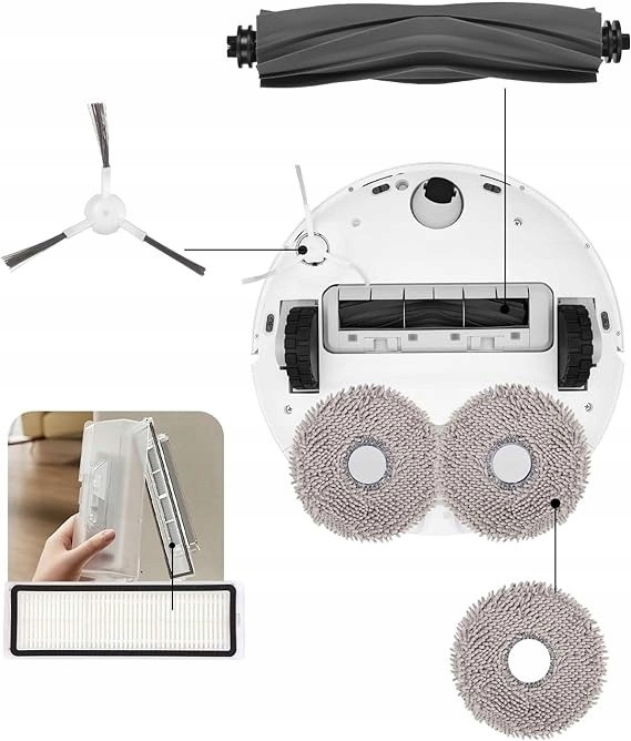 Díly Vysavače Dreame L10s Ultra L10 Ultra/Xiaomi S10/S10 Pro/X10/X10