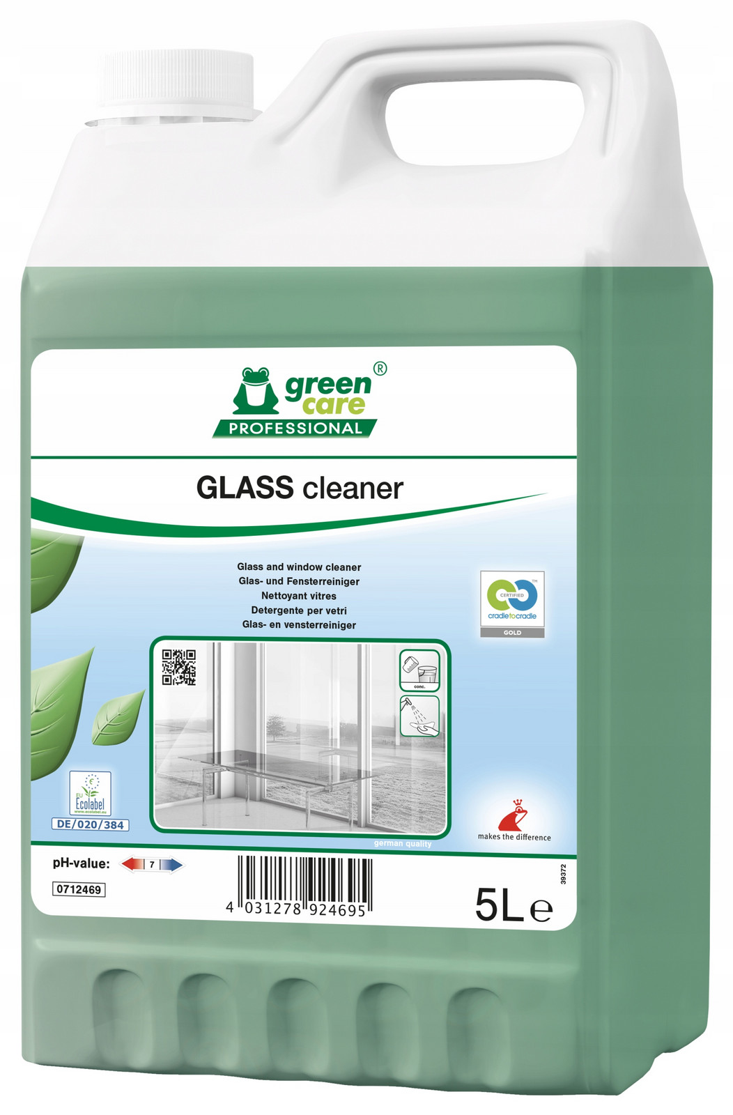 Tana Glass cleaner Čistič skel 5l