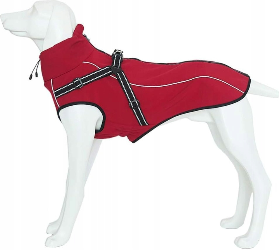 Bunda pro psa s postrojem, teplá a pohodlná, vel. S