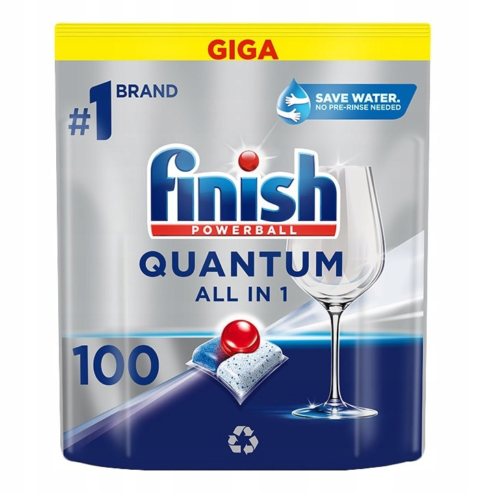 Finish Quantum Kapsle do myčky nádobí 100 ks