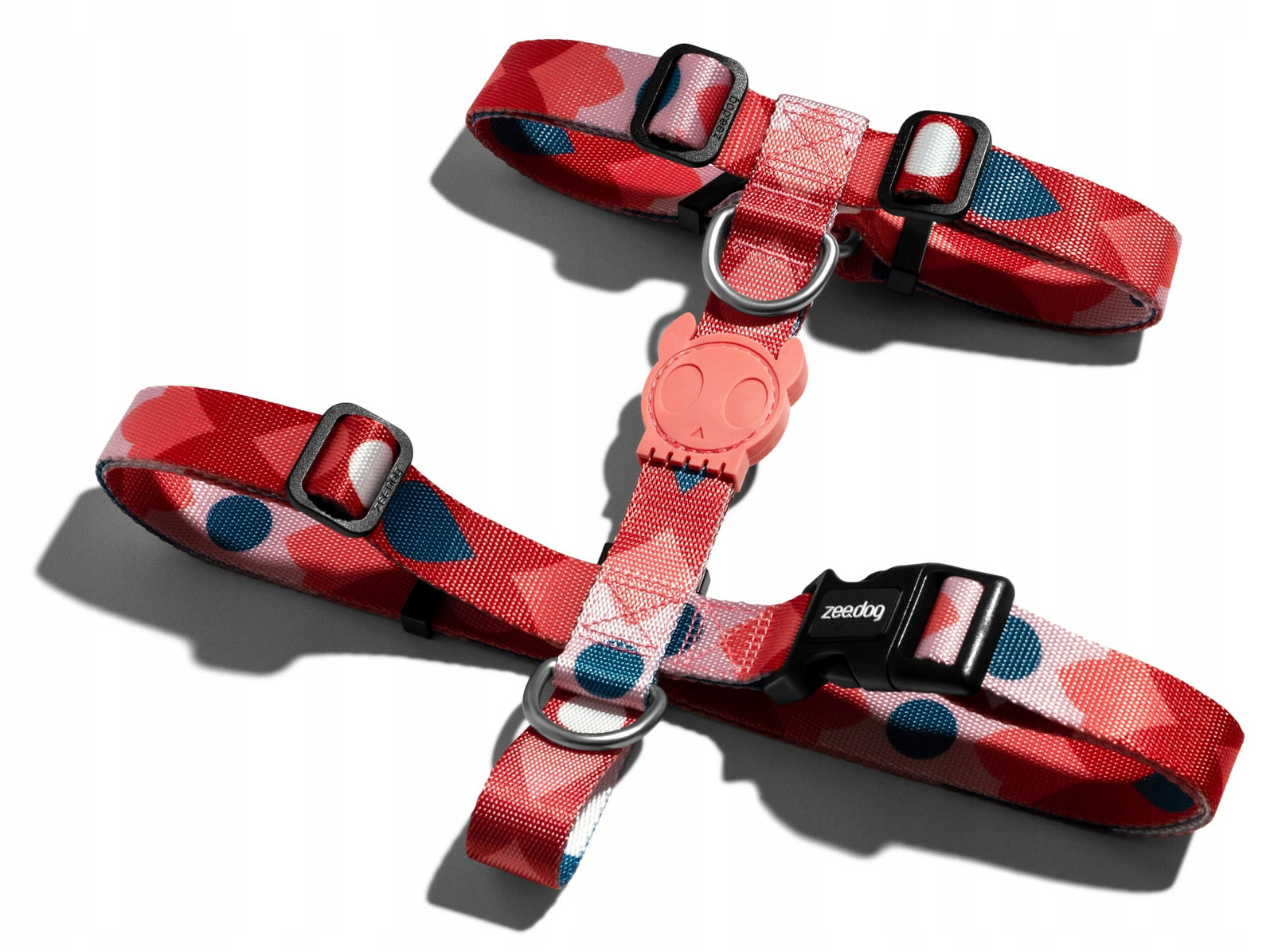 Postroj pro psa ZeeDog r. L červený