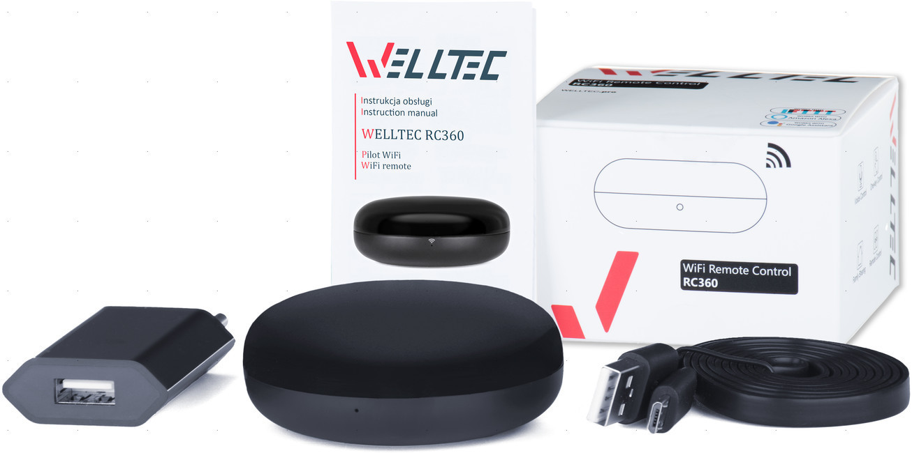 Wifi Dálkový Ovladač Welltec RC360