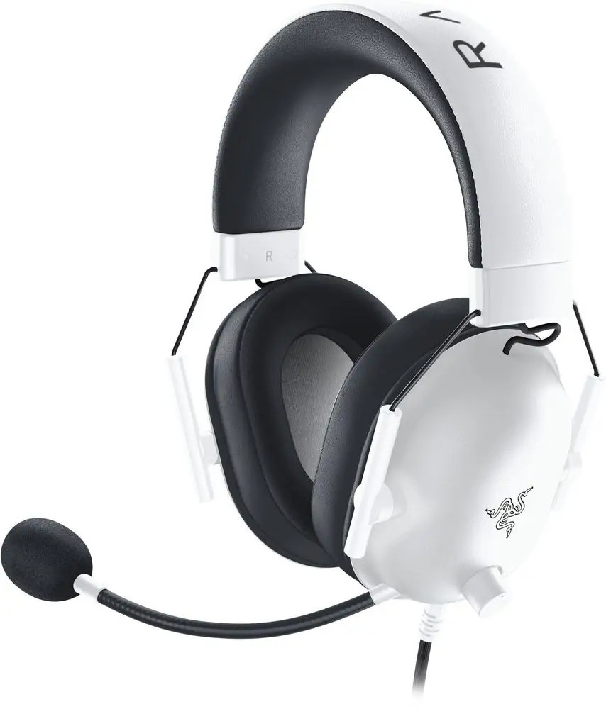 Sluchátka přes uši Razer BlackShark V2 X White