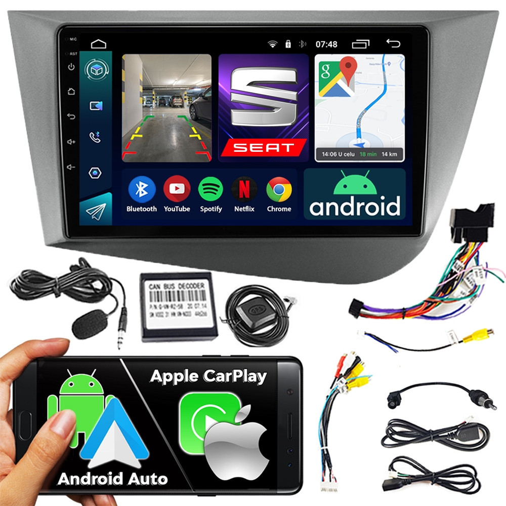 Autorádio Ncs RS-305 Seat Leon 2 II 2004-2012 Android Navigace