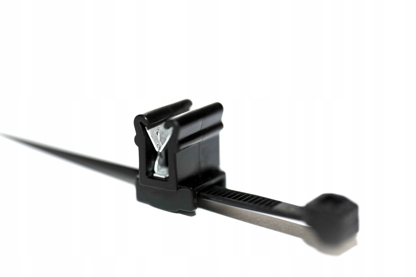 1000 x Stahovací pásky Vázací s příchytkou pro kulaté a oválné otvory