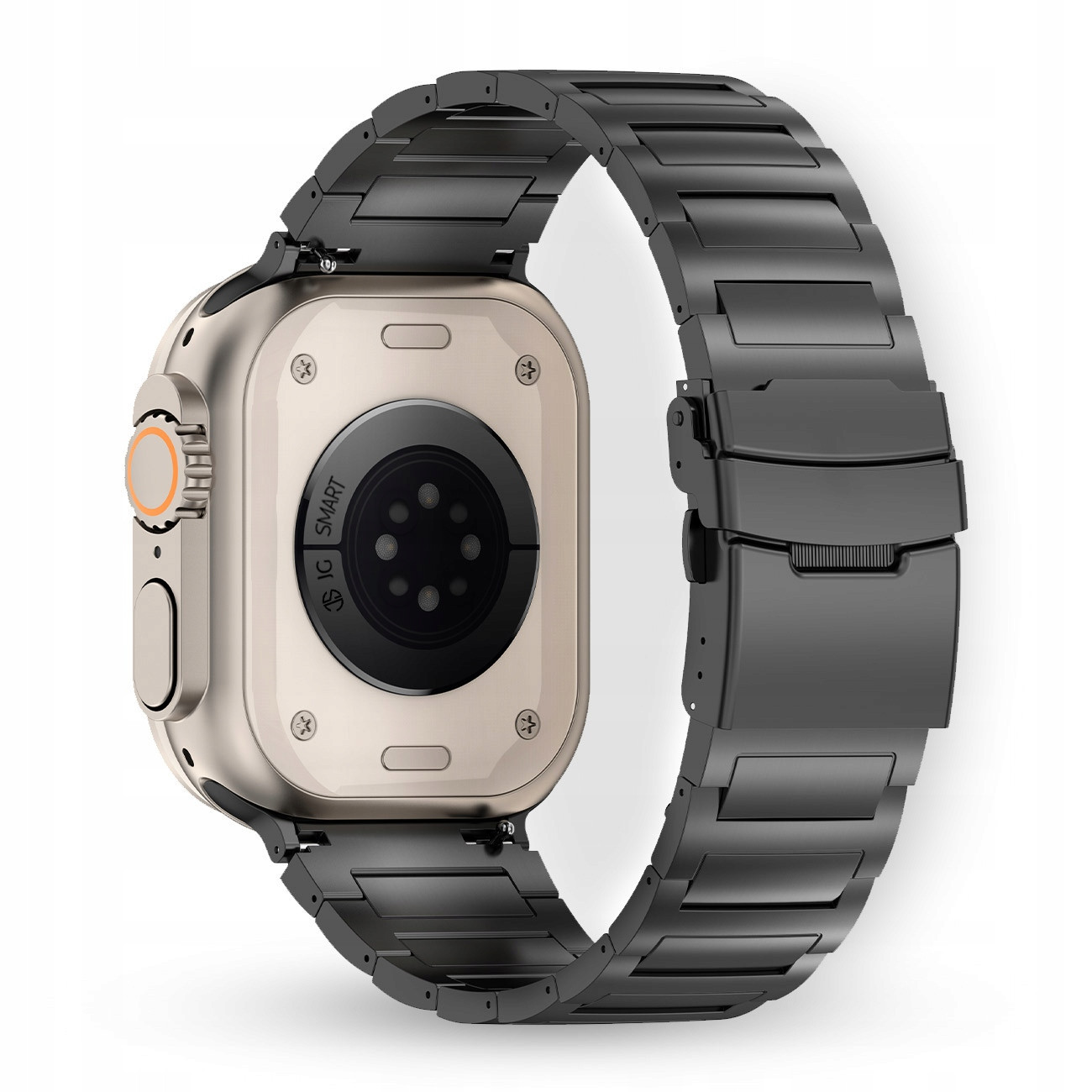 Černý Náramek pro Apple Watch 3 4 5 6 7 8 9 Se Ultra 42mm 44mm 45mm 49mm