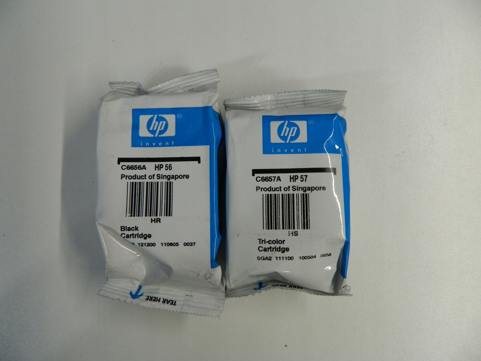 Inkoust Hp 56 57 C6656AE C6657AE Originál