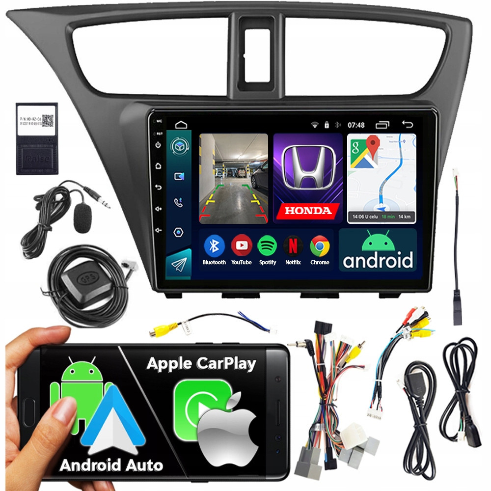 Ncs Autorádio RS-305 Honda CIVIC IX 2012-2017 Android Navigace