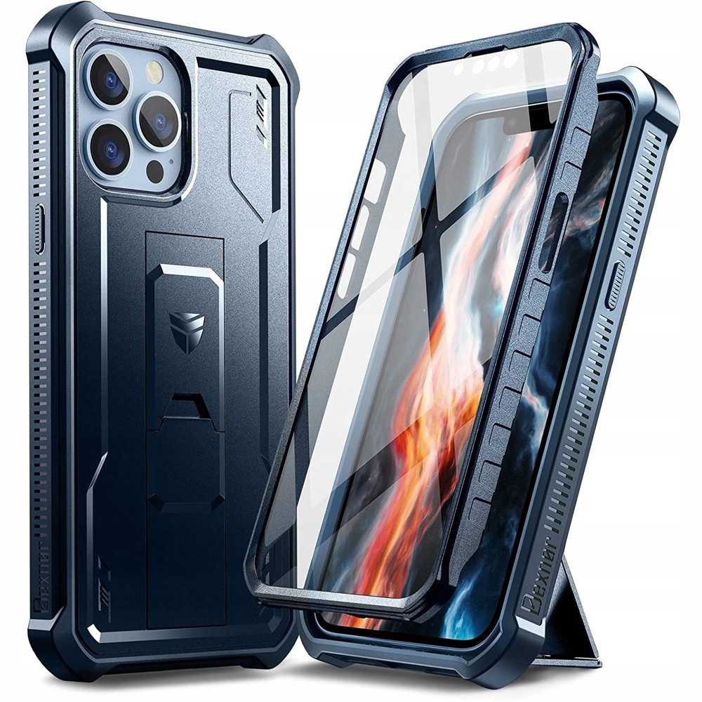 Pancéřové Pouzdro Dexnor pro iPhone 13 Pro Max, Shielder Kickstand case s rychlou