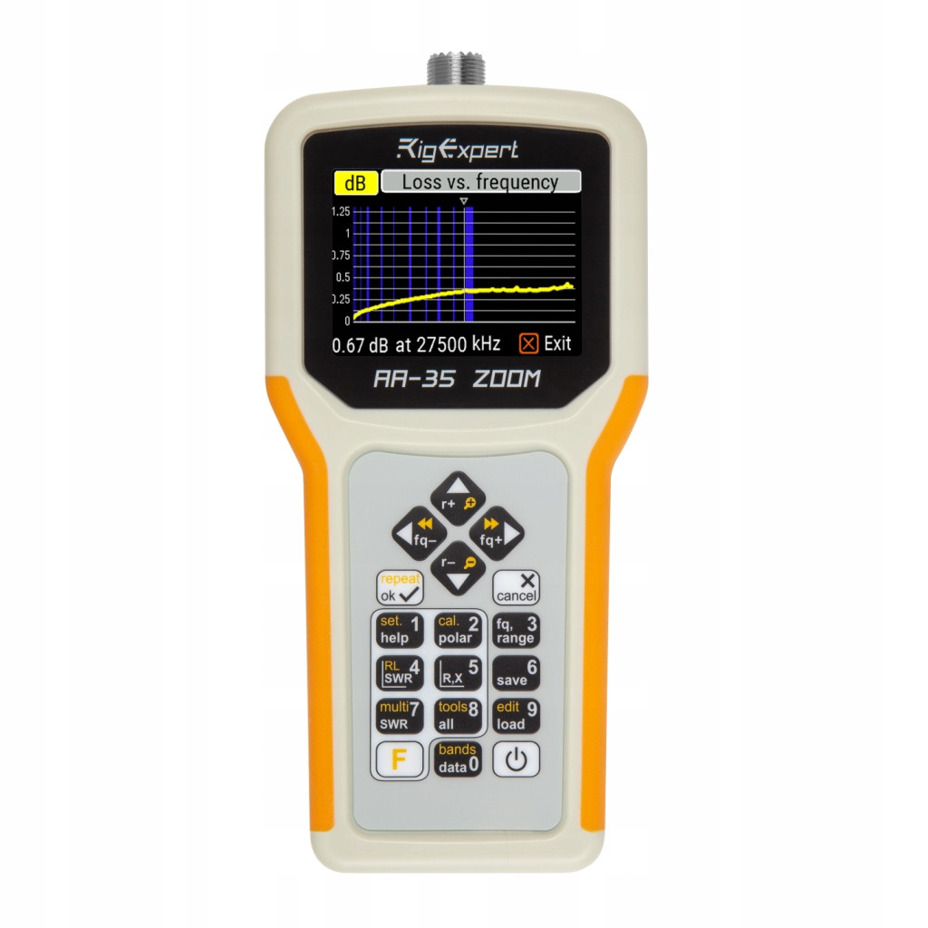 Rigexpert AA-35 Zoom Anténní Analyzátor Hf 0.06-35 MHz, Swr, Impedance