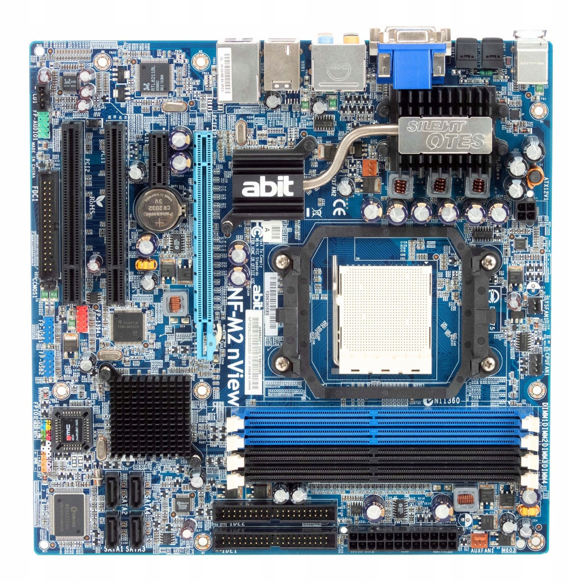 Abit NF-M2 nView Socket AM2 DDR2 PCIe Pci mATX