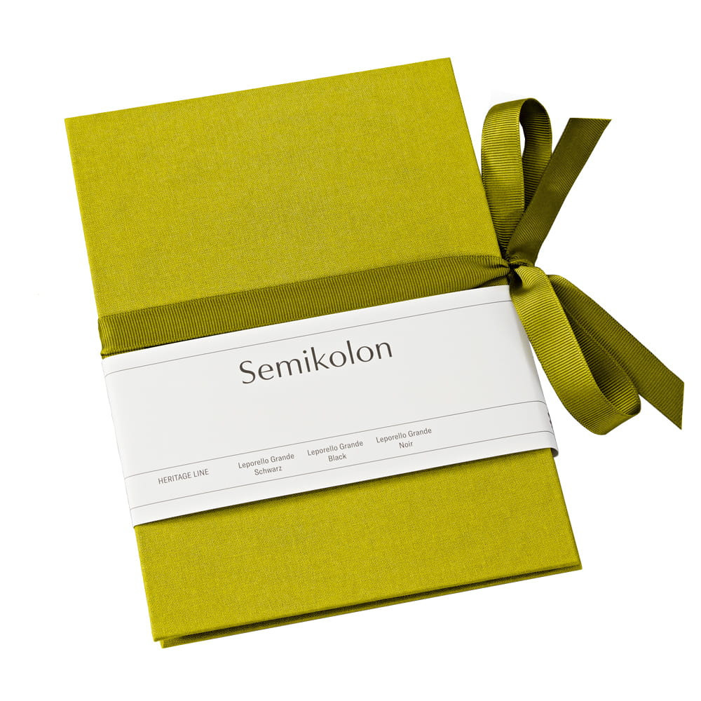Album Semikolon Leporello Grande matcha