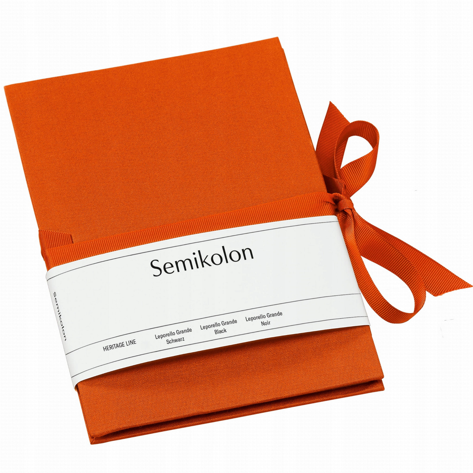 Album Semikolon Leporello Grande orange