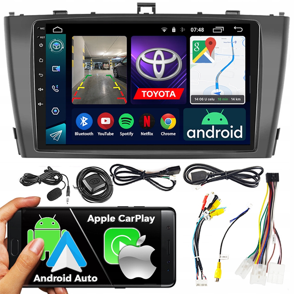 Ncs RS-305 Toyota Avensis 3 III 2009-2015 Android