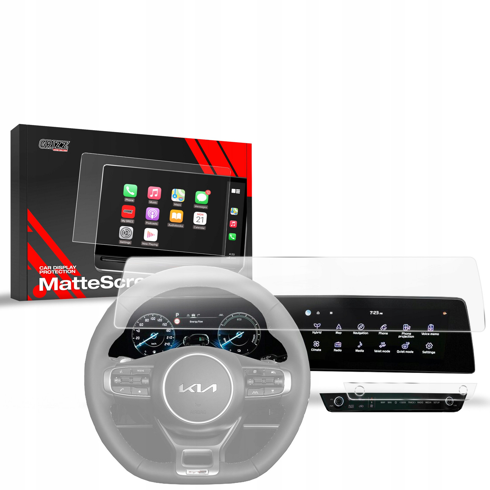 Matná Fólie 2v1 pro Kia Sportage 5 Business Line (2021-2025)