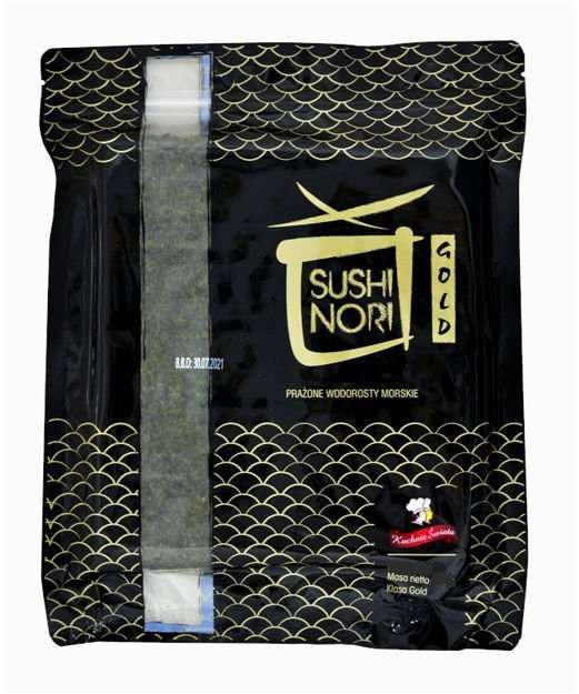 Řasy Nori Gold 100 listů 280 g