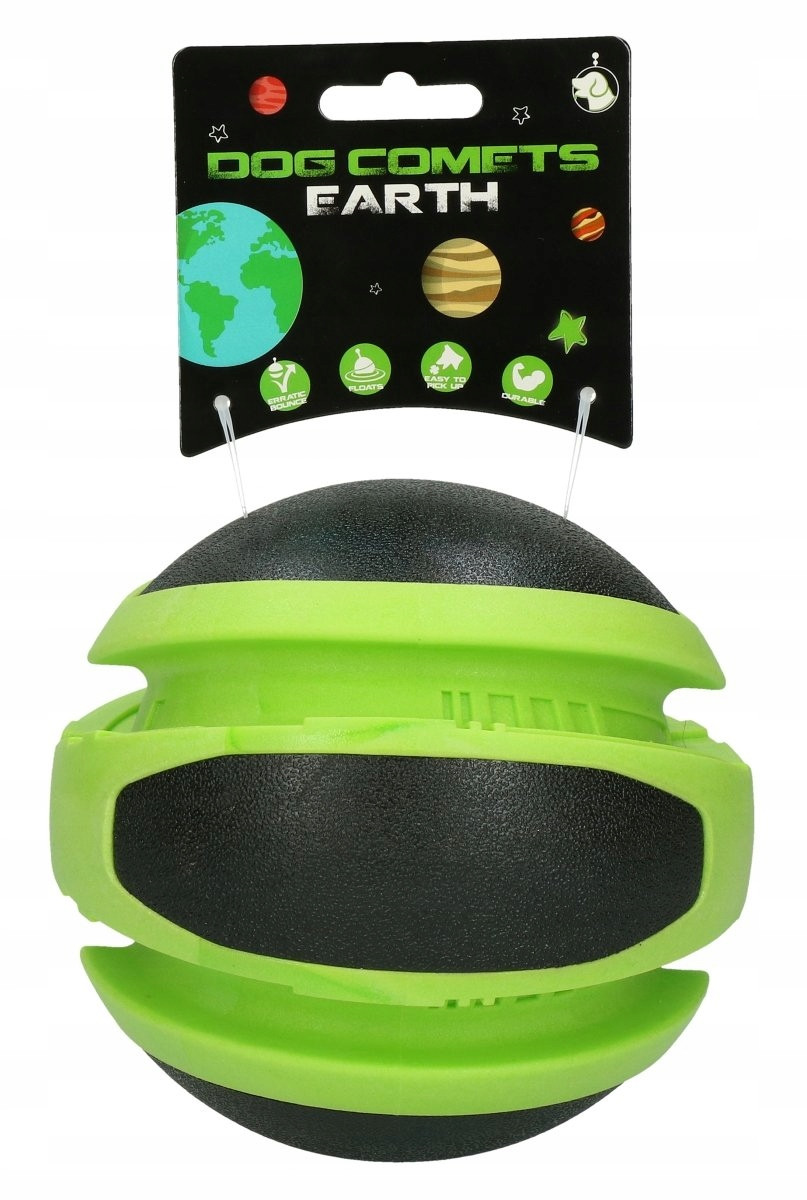 Dog Comets Earth Green míček 14 cm