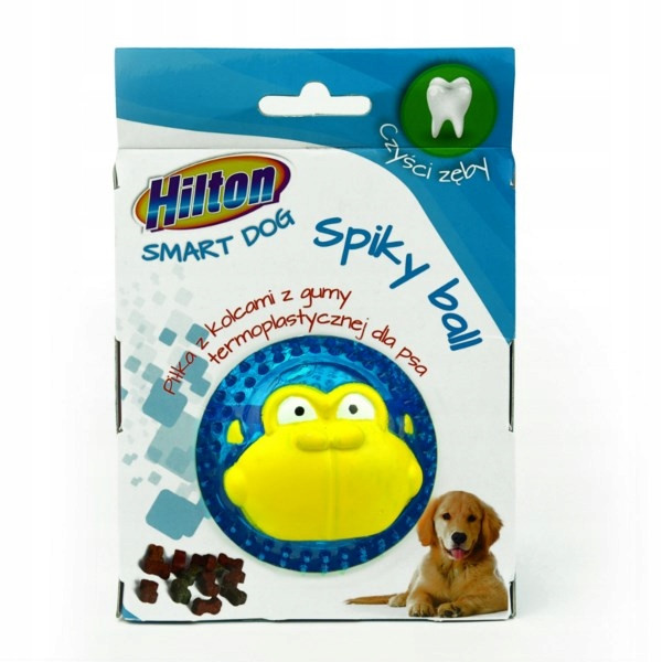 Hilton Dog Spiky Ball mix barva míček s hroty 8cm pro psa