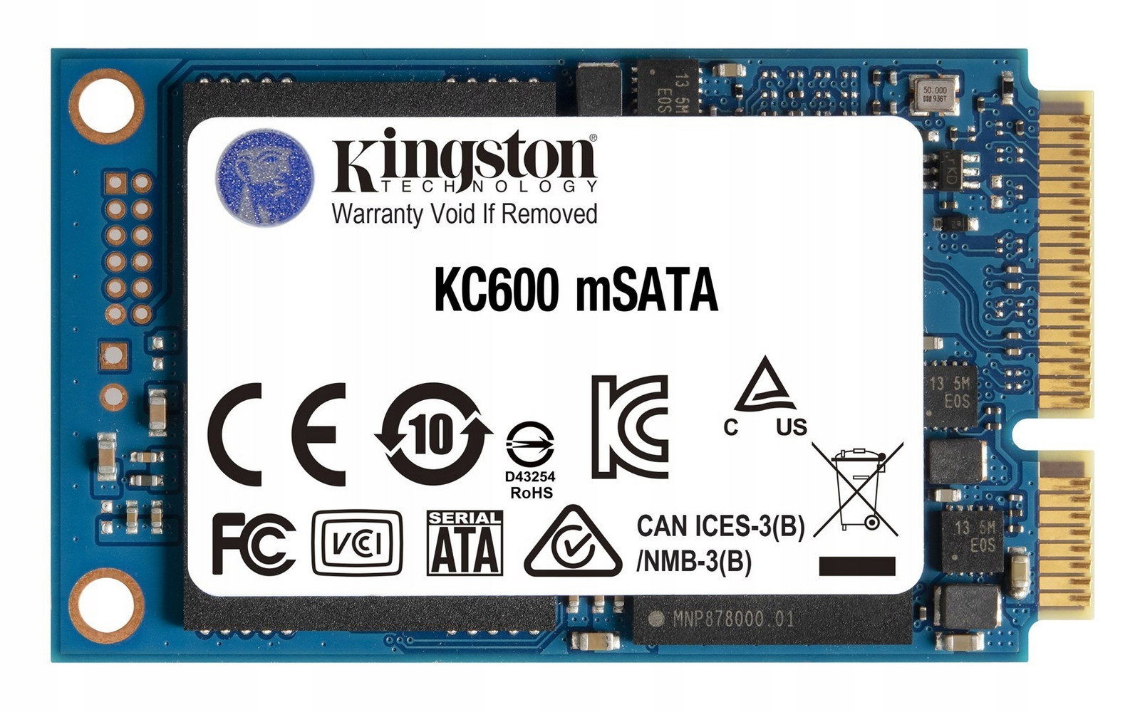 Kingston Ssd Disk SKC600MS/256G KC600 SATA3